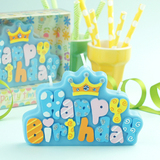 派对用品生日蜡烛创意无烟蜡烛字母Happy Birthday蛋糕蜡烛儿童