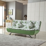 宜家小户型 多功能可折叠 布艺沙发床1.2 1.5 米拆洗两用单双人
