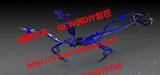 蜻蜓无人机sw2013 机械图非标设备三维模型3D打印DIY结构设计