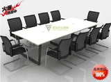 深圳办公家具公司会议桌简约现代时尚大中型会议桌洽谈台会客桌