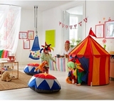 无锡上海IKEA宜家代购勒克斯塔室内儿童帐篷游戏屋宝宝玩具屋红色