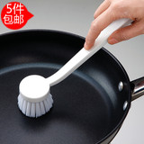日本AISEN正品 厨房不粘锅洗锅刷子 软毛不伤锅涂层 刷锅刷不沾油