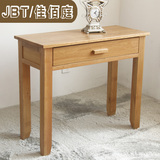 JBT/佳佰庭家具白橡木梳妆台实木简约木桌现代欧式化妆桌子TH71