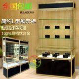 上海电脑配件礼品玻璃展示柜样品陈列柜化妆品饰品柜货架