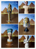 正版古埃及法老图坦卡蒙/王妃 半身像 黄金面具 模型人偶摆件