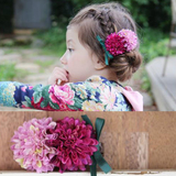 日韩女童小女孩公主儿童头花发饰头饰仿真小菊花发夹边夹饰品批发