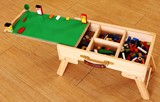 乐高积木桌子玩具桌 多功能 游戏 木 收纳 儿童 拼插拼装 小颗粒
