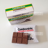 现货澳洲Combantrin成人儿童宝宝驱虫打虫巧克力打蛔虫药钩虫1包