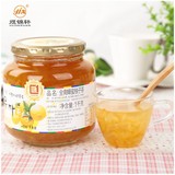 【全南专卖店】送木勺 韩国进口柚子茶 原装全南蜂蜜柚子茶1kg