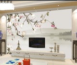 3D电视背景墙壁纸客厅简约温馨卧室3d墙纸立体欧式无纺布壁画墙布