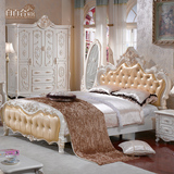 欧式奢华双人床法式床1.5米1.8米结婚床皮艺床公主床特价