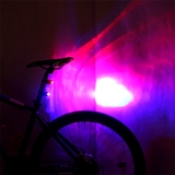 备警示灯夜骑灯红宝石尾灯单车灯骑行装自行车尾灯山地车USB充电