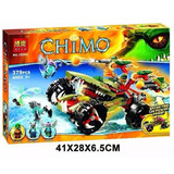 乐高LEGO CHIMA气功传奇系列鳄霸王的烈焰战车L70135早教拼插玩具