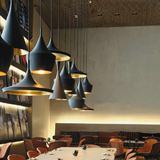 美式复古餐厅吊灯单个三头个性创意乐器吊灯工业铝材灯吧台灯led