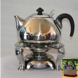 保温加热便携式 不锈钢古典液体酒精茶炉煮茶炉可调火