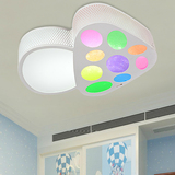 可爱蘑菇小孩房间灯 儿童灯具卧室吸顶灯LED节能创意简约卡通灯