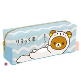 萌物乐淘 防水笔袋San-X轻松熊水獭版可爱铅笔袋韩版笔盒学习用品