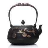日本南部铁器纯手工铸铁壶老铁壶煮水烧水生铁茶壶功夫茶具泡茶壶