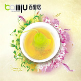 创意韩国可爱小鱼硅胶茶包泡茶器茶具茶漏过滤多色杯子区分拉茶袋