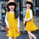 童装女童套装裙秋装两件套2016春秋季新款中大童儿童衣服女孩韩版