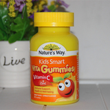 澳洲代购 Nature's way 佳思敏维生素C锌软糖60粒 儿童补锌增食欲