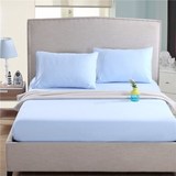 床上用品单独床笠单件1.2m1.5M1.8米2米加大加厚纯色全棉素色特价