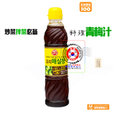 韩国调味品  奥土基料理用青梅汁 不倒翁青梅汁 660g