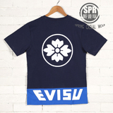 斯普瑞 EVISU/福神 2015新款 男式短袖T恤 刺绣 S15WHMTS2800