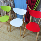 原款宜家 北欧风格彩色 诺米拉 实木餐椅木椅子伊姆斯实木椅子