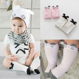 婴儿袜子夏0-1-3-2岁纯棉男女宝宝中筒袜韩国米奇空调松口长筒袜