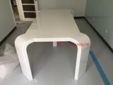 新款简约时尚白色烤漆会议桌高档欧式会客桌椅长条油漆洽谈桌直销