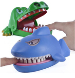 包邮 鲨鱼玩具 咬手指的大嘴巴鳄鱼亲子聚会搞笑创意整蛊酒吧