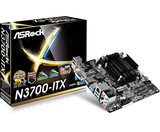 ASROCK/华擎科技 N3700-ITX迷你电脑主板集成奔腾四核CPU2.4G主频