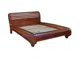 联邦家具正品 家家具奔月双人床 美式新中式纯实木大床 K07506KA