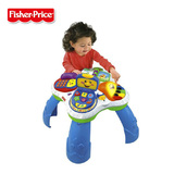 fisher price费雪学习桌双语版 多功能游戏桌婴儿早教玩具P8017