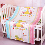 优伴全棉婴儿床单卡通宝宝床单婴儿床上用品新生儿纯棉床单