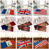米字旗英国法国国旗地毯美式地垫卧室脚垫防滑进门入户门垫垫子