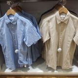 男装 麻棉衬衫(短袖) 164225 优衣库UNIQLO专柜正品新款代购