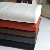 纯色竹节棉 素色日系和风布料面料 手工DIY布料和服汉服纯色面料