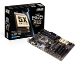 Asus/华硕 B85-PLUS 1150针支持4590交火全固态USB3.0游戏主板