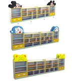幼儿园组合玩具柜小熊造型玩具柜动物玩具柜可拆装玩具柜厂家直销
