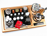 爱利特双炉四合一自动上水电磁茶炉一体组合茶盘 茶具茶台茶海