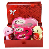 顺丰包邮 德芙巧克力礼盒装 爱心形Dove创意生日送女友情人节礼物