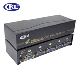 VGA分配器 分屏器 共享器 音视频分配器 1进4出 450MHz CKL-104S