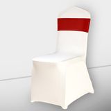加厚酒店办公宴会饭店椅子套定做餐桌布椅套椅垫套装弹力纯色椅套