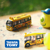 日本特佳乐多美 TAKARA TOMY 合金车模型 118号幼稚园猫巴士 校巴