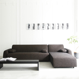 现代简约北欧宜家客厅组合沙发 大小户型可拆洗转角亚棉麻布沙发