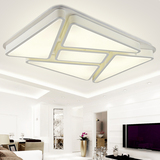 led吸顶灯创意几何组合大气客厅大厅灯卧室灯简约长方形灯饰