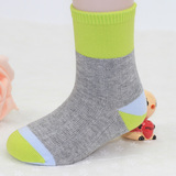 【天猫超市】小龙人 5双装随机可爱儿童袜 莱卡棉时尚中筒短袜