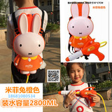2016儿童3-6岁戏水玩具 米米兔米菲兔可爱卡通背包水枪批发现货